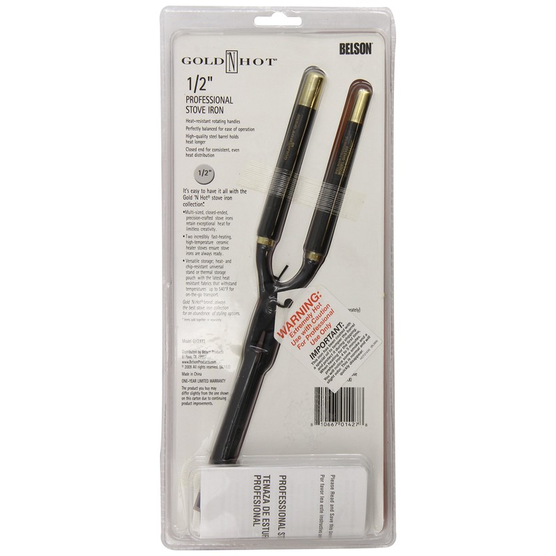 Gold 'N Hot Professional Stove Iron, 1/2 Inch