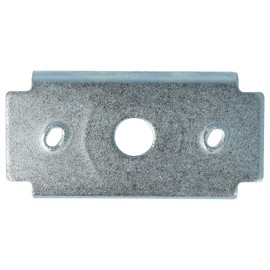 vhbw Blade Holder Compatible with Daye DYM1669-4, DYM1768-84 Lawnmower - 10 x 5 x 3.6 cm, Silver