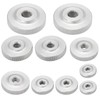 SG Store 10Pcs 304 Stainless Steel Knurled Thumb Nuts M3