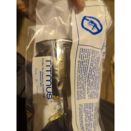 Titus Challenger  Smoke Black Polycarbonate 58/18-140 Protective Eyewear