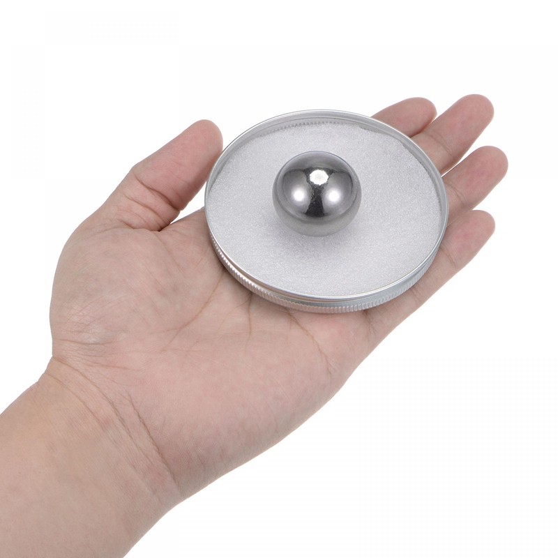 sourcing map 5pcs 30mm Carbon Steel Bearing Balls Precision Polished