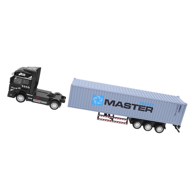 1: 48 Alloy Container Truck Model Toy Highly Simulation Children