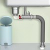 QruiLanTu Sink Trap 1 1/2'' P-Trap Replacement Upgrade Visible Sink