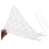 Baluue Lace Hair Bandana for Women Elegant Decorative Scarf with
