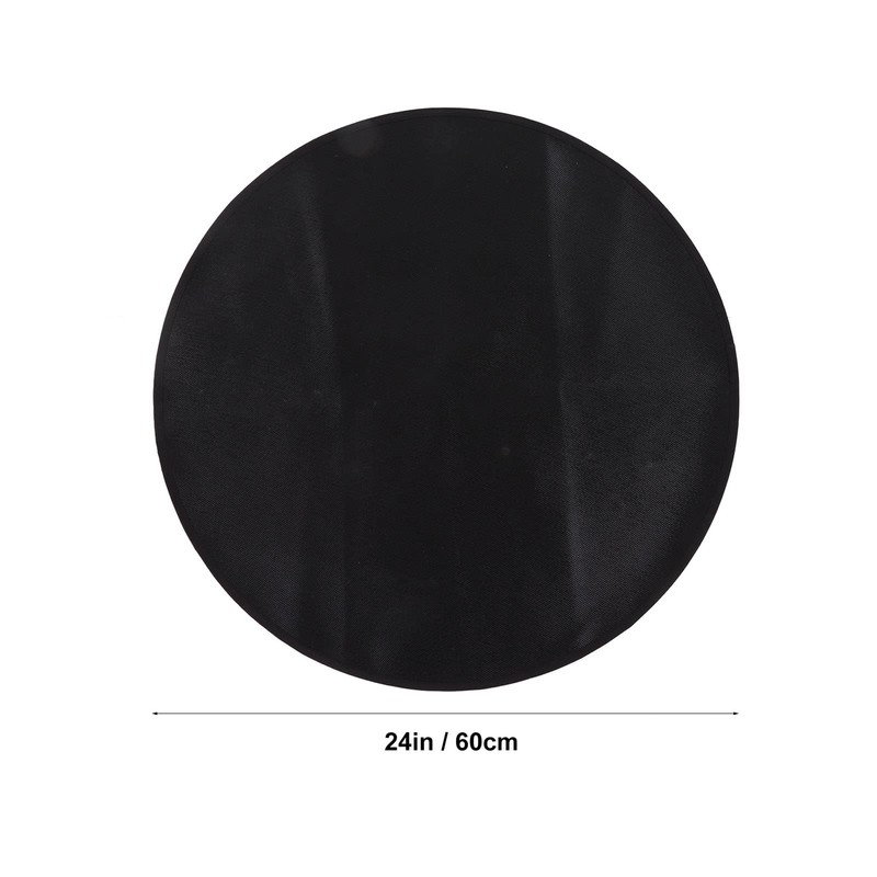 Outdoor Fireproof Mat, Fire Pit Mat, Grill Mat, Round, 60
