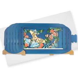 Alljoy Design Message in A Bottle Butterflies Pop Up Any Occasion Greeting Card by Alljoy Cards MIB154