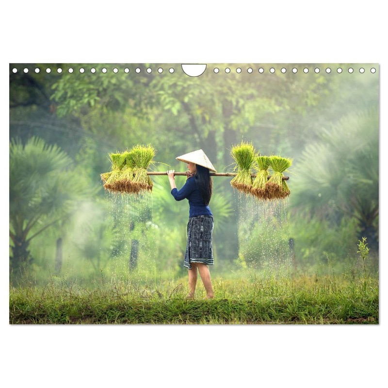 Country Life in Southeast Asia, People in Vietnam and Cambodia