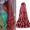 French Curl Braiding Hair 24 inch Loose Wavy 8 Packs