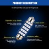 smilfuy 578 211-2 212-2 LED Extremely Bright Bulbs, 1.6" 6000K
