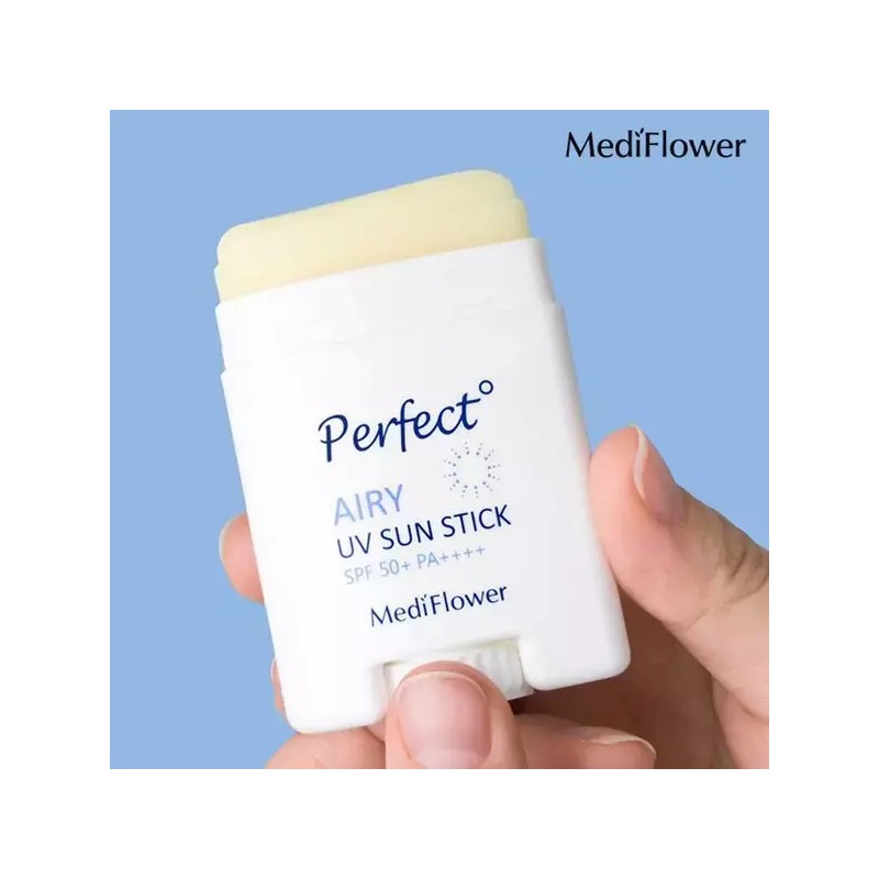 Mediflower [메디플라워]퍼펙트 에어리 유브이 선스틱 23g+워터풀 선에센스 50ml [Mediflower] Perfect