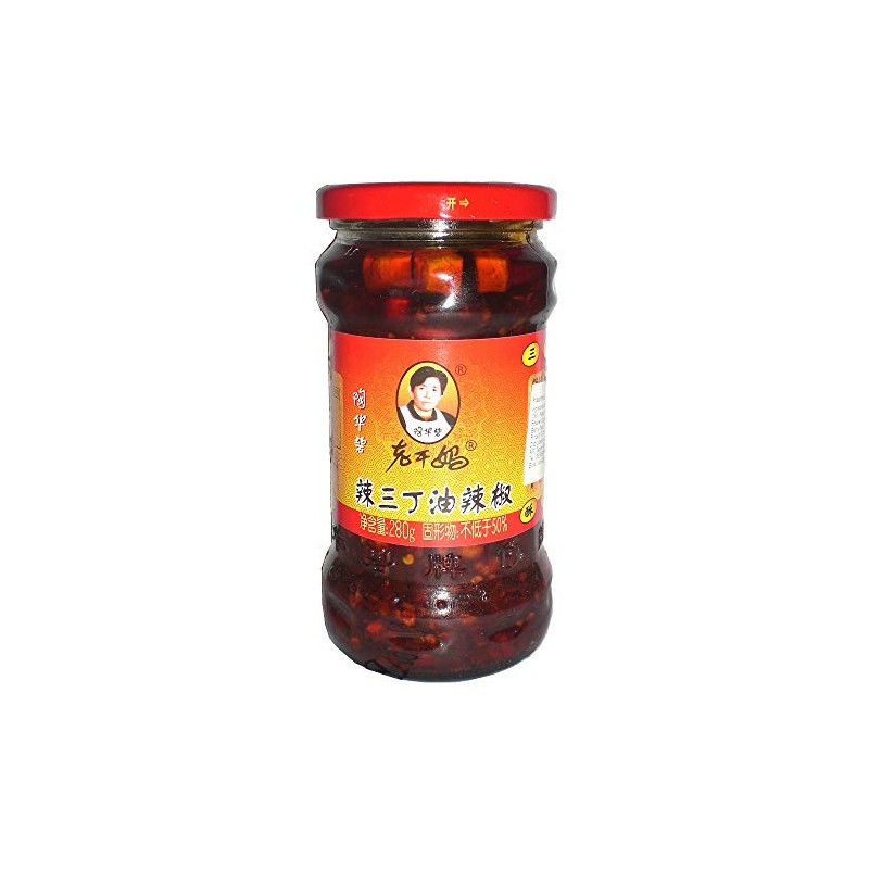 Lao Gan Ma Triple Spices Hot Chili Sauce, 9.88 oz