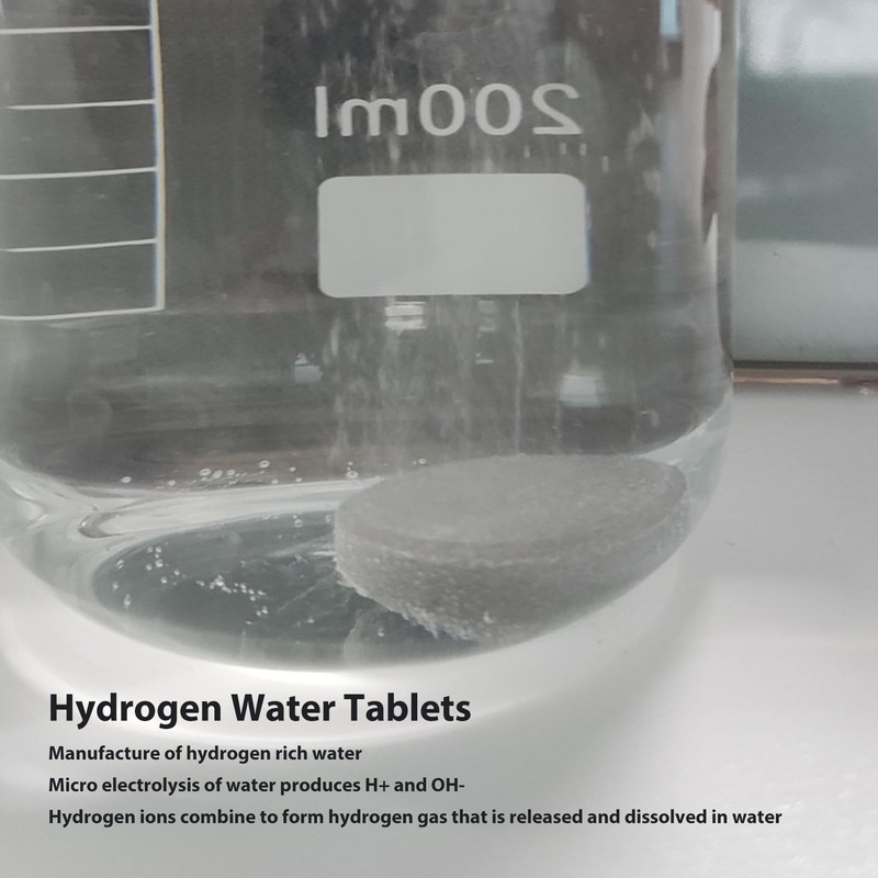 Pack of 45 Molecular Hydrogen Tablets, Portable Water Hydrogen Generator