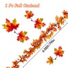 SITUMEIZI Fall Leaf Garland 6.5Ft 1Pc