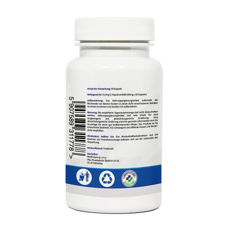 Active Marines Collagen Naticol 4000 + Vitamin C 60 Capsules