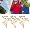 100pcs Shaped Paper Clips Deer Shape Metal Portable Office Clips