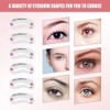 Eyebrow Stencils Kit, 24PCS Reusable Eyebrow Stencils Reusable Eyebrow Template