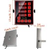 Unbranded 4 Channels Multi-Function Commercial Kitchen Digital Timer Alarm 110V