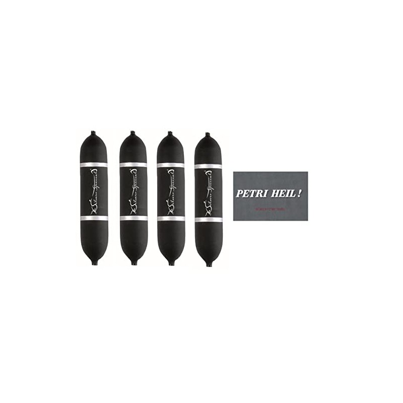 blntackle76 Set of 4 Underwater Floats Black 7.50 - 60