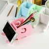 Roontin Pencil Holder For Desk Pretty Elephant Design Phone Holder