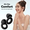 Kadnfrayfr 45dB High Noise Reduction Silicone Sleep Earplugs, Soft and