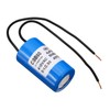 PATIKIL 4uf CBB60 Run Capacitor,1Pcs AC 450V 2 Wires 50/60Hz