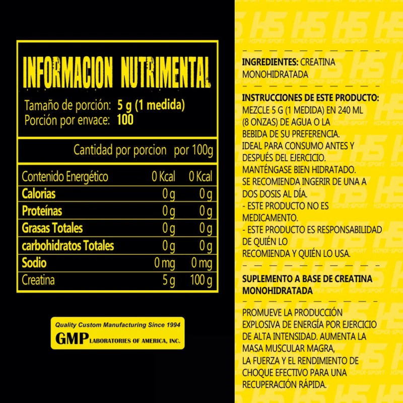 Proteína Whey Wolf 500g + Creatina Hiper Sport 500gm Sabores