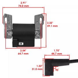 John Deere Ignition Coil For John Deere X167 X167R X330 Z225 Z235 Z245 Z255 Z315E Z325E