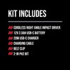 SKIL 12V Brushless Cordless 1/4-Inch Hex Right Angle Impact Driver
