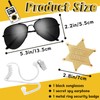 OJYUDD Ring Wedding Security Set,Spy Earpiece Ring Bearer Security,Sun Glasses