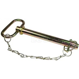 Tow Hitch Pin 3/4" (20mm) Diameter c/w Chains and Lynch Pin