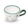 Gmundner Keramik 0321TKGL10 Coffee Cup with Floral Pattern 0.19 Litre