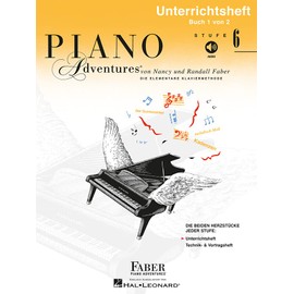 Nancy Faber,Randall Faber-Piano Adventures: Unterrichtsheft Stufe 6-Klavier-BOOK