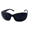 HAND Stylish 032 Unisex Sunglasses in a Black Frame with