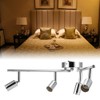 86-265V 12W GU10 4 Heads LED Ceiling Light Downlight Recessed