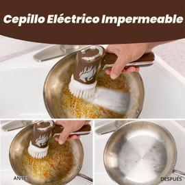 Cepillo Eléctrico Inalámbrico Ruby Horsepower 350 RPM Impermeable Modelo 17461