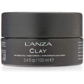 L'ANZA Healing Style Clay, with Hold Effect - Nourishes and Refreshes the Hair While Styling, with Keratin Cactus Complex for a Shiny Weight-Free Look (3.4 Fl Oz)