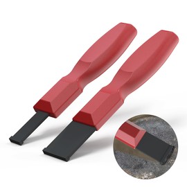 OUXIO Carbide Scraper, Super Carbide Gasket Scraper for Metal and Automotive, 1-1/4 Inch and 5/8 Inch Carbide Scraper Set (2-Piece)