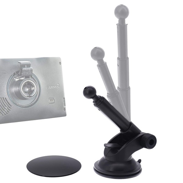 iSaddle for Garmin GPS Dash Mount Holder/w Semi-Auto Telescopic Arm