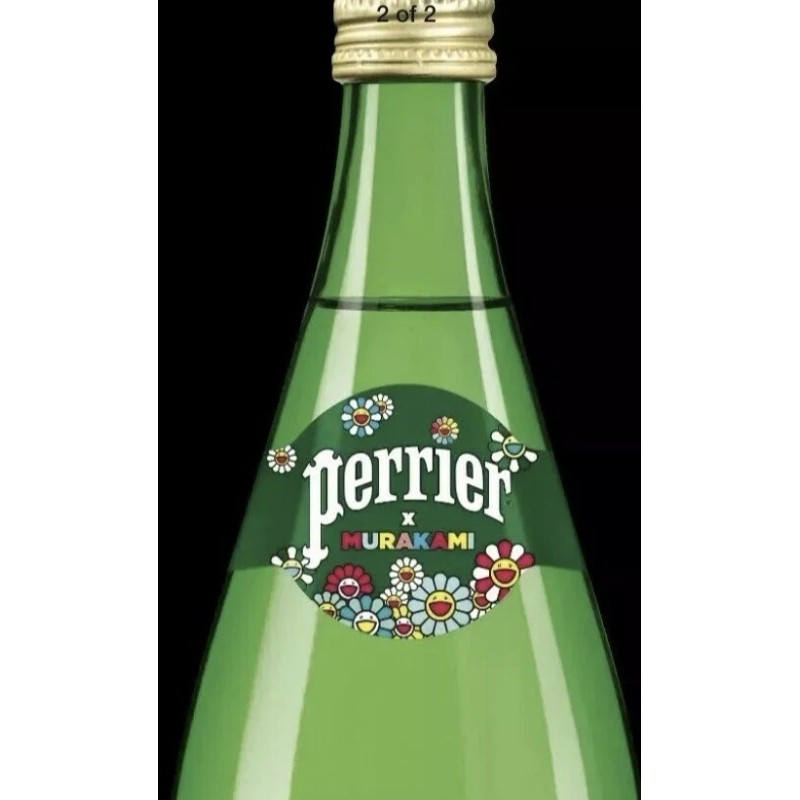 Perrier Murakami Limited Edition 750ml Bottle, Murakami Perrier 25.3 OZ