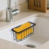 kickic Sponge Holder for Kitchen Sink,Kitchen Sponge Holder,Sink Caddy for