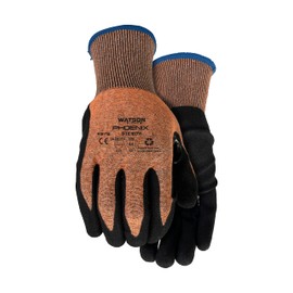 Watson Gloves Stealth Phoenix Sustainable Cut Resistant Glove - Sandy Nitrile Palm (Medium)