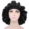 TOPTIE Extra Large Luxurious Silky Satin Bonnet Sleep Cap Night