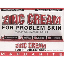 Margarite Zinc Crema – 1 oz (Paquete de 2)