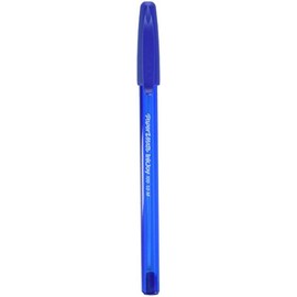 Ballpoint Stick Pens, Medium Point, 8/PK, Blue, Sold as 1 Package