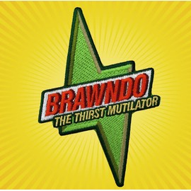 💪Idiocracy Movie BRAWNDO Iron-on PATCH (THIRST MUTILATOR-Its Got Electrolytes!)