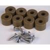 Rubber Bumper Feet 5/8" DIA with Stainless Screws QTY 8,
