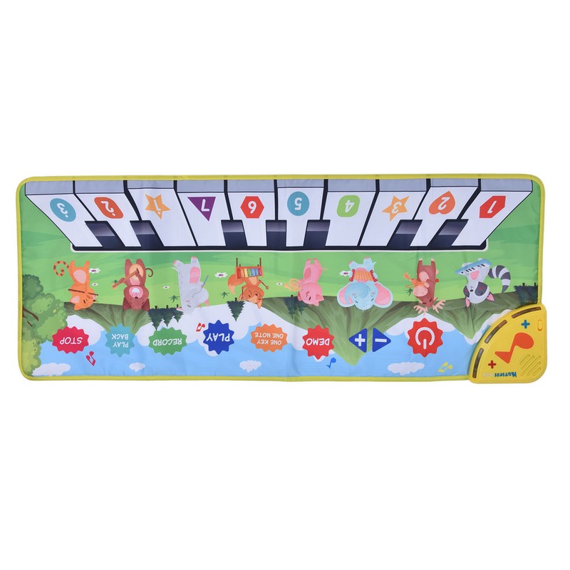 Children's Music Mat Interesting Prevent Slipping Stable Foldable Keyboard Dance