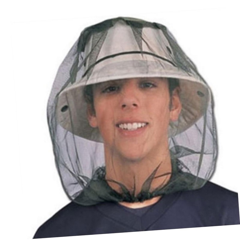 SUPVOX 2pcs Outdoor Mosquito Hat Bug Protection Netting Breathable Mesh