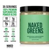 NAKED Super Greens Powder Organic Greens Supplement - Only 10