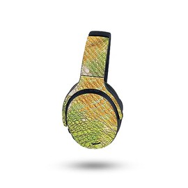 MightySkins Carbon Fiber Skin Compatible with Skullcandy Crusher ANC 2 - Iguana Skin | Protective, Durable Textured Carbon Fiber Finish | Easy to Apply